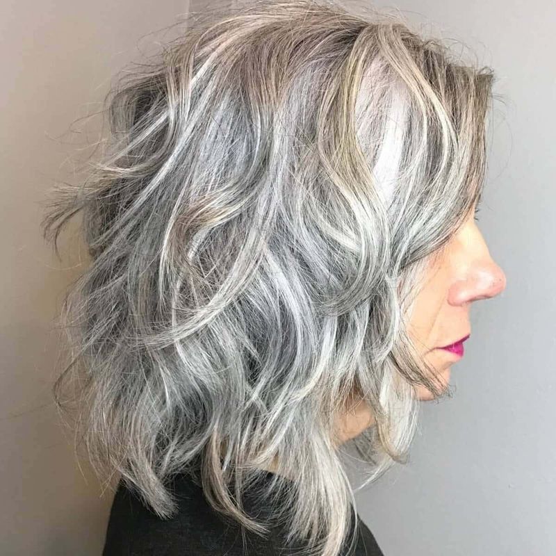 Layered Lob (Long Bob)