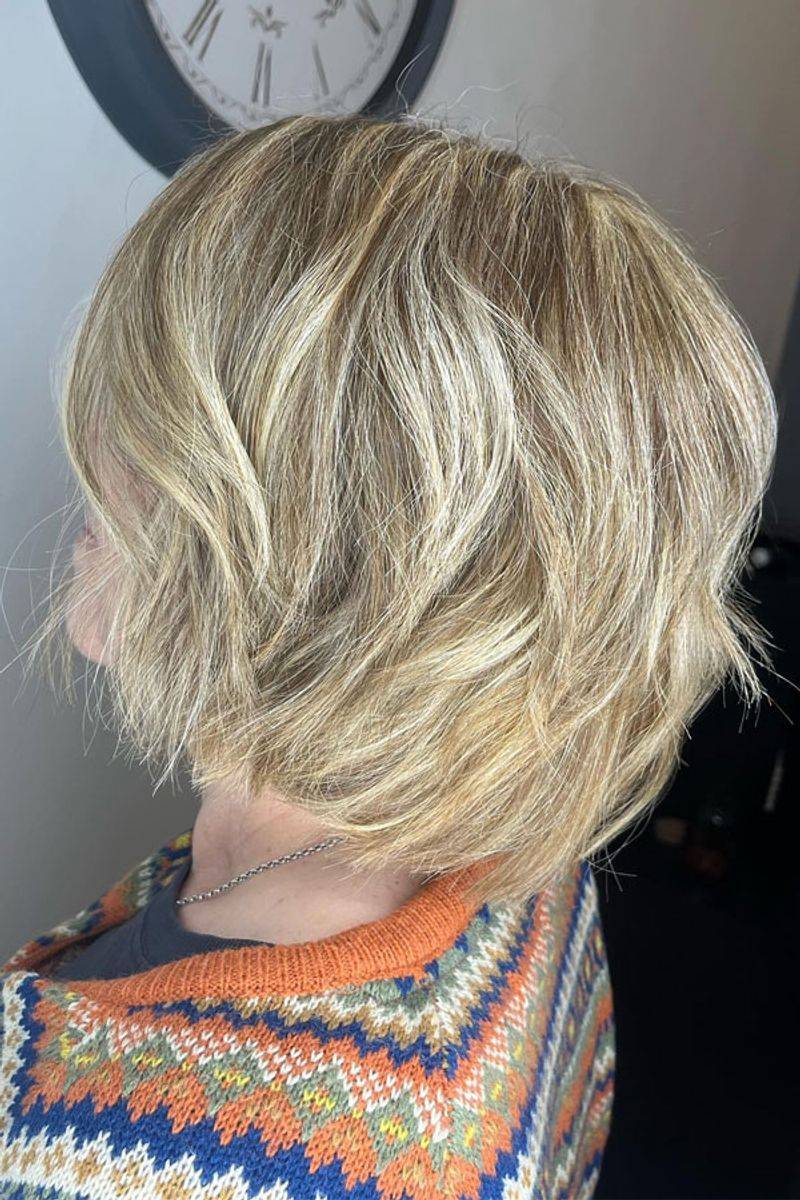 Choppy Bob Shag