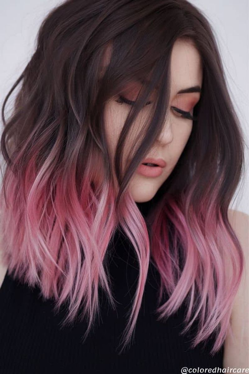 Pastel Dip-Dye Ends