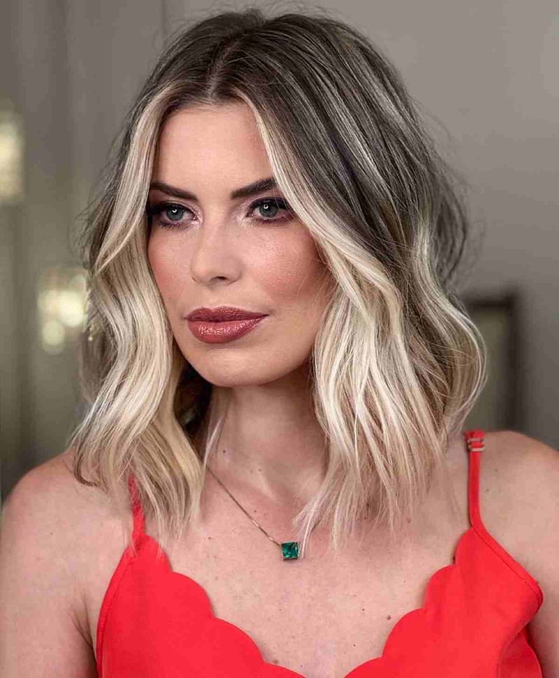 Choppy Lob with Beach Waves