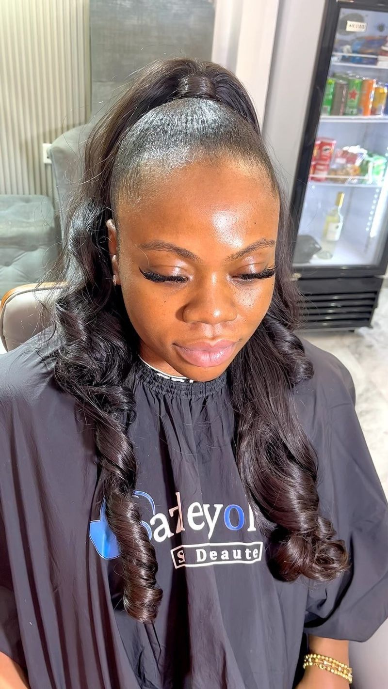 Sleek High Ponytail