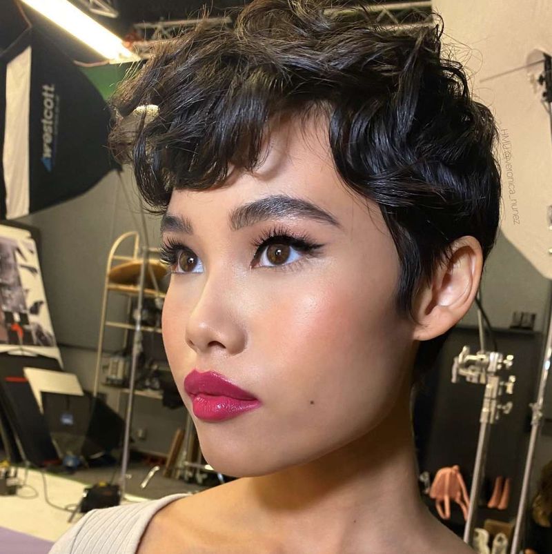 Soft Pixie with Longer Top