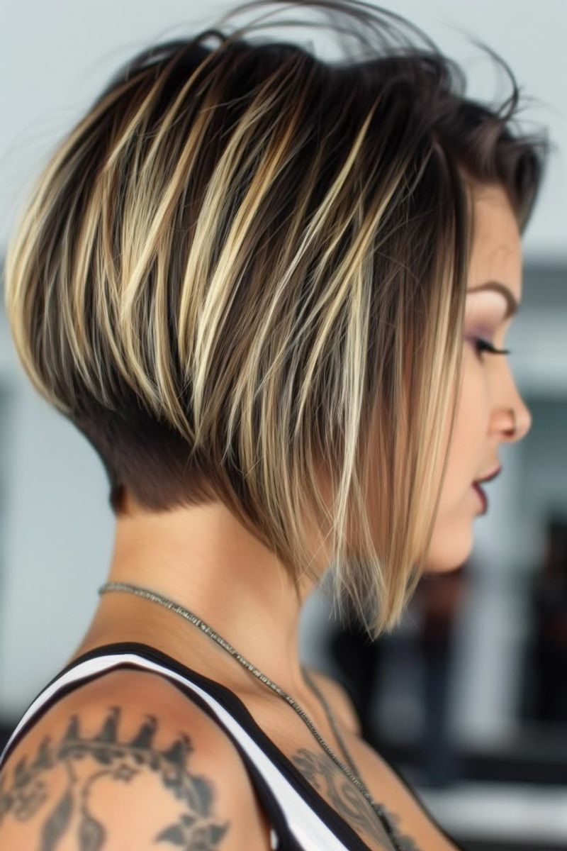 Graduated Bob with Subtle Undercut