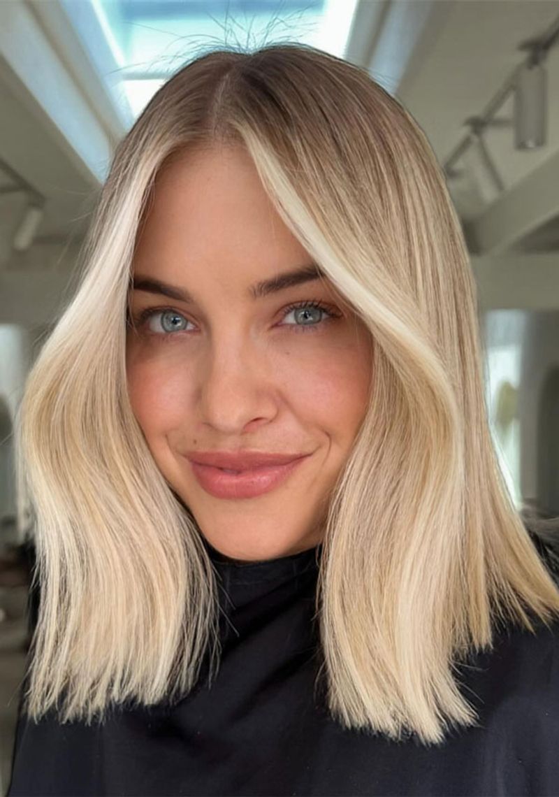Blunt Cut with Subtle Layers
