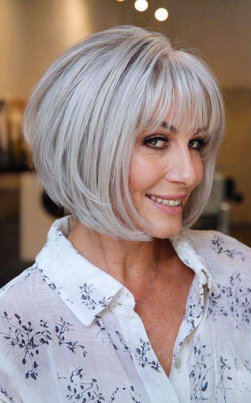 Elegant Bob with Subtle Graduation