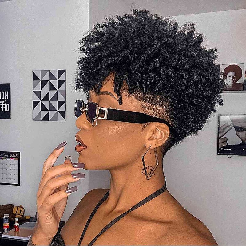 Layered Curl Taper