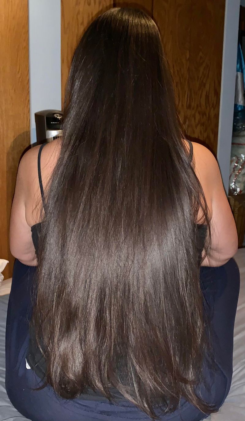 The Super-Long Straight Look