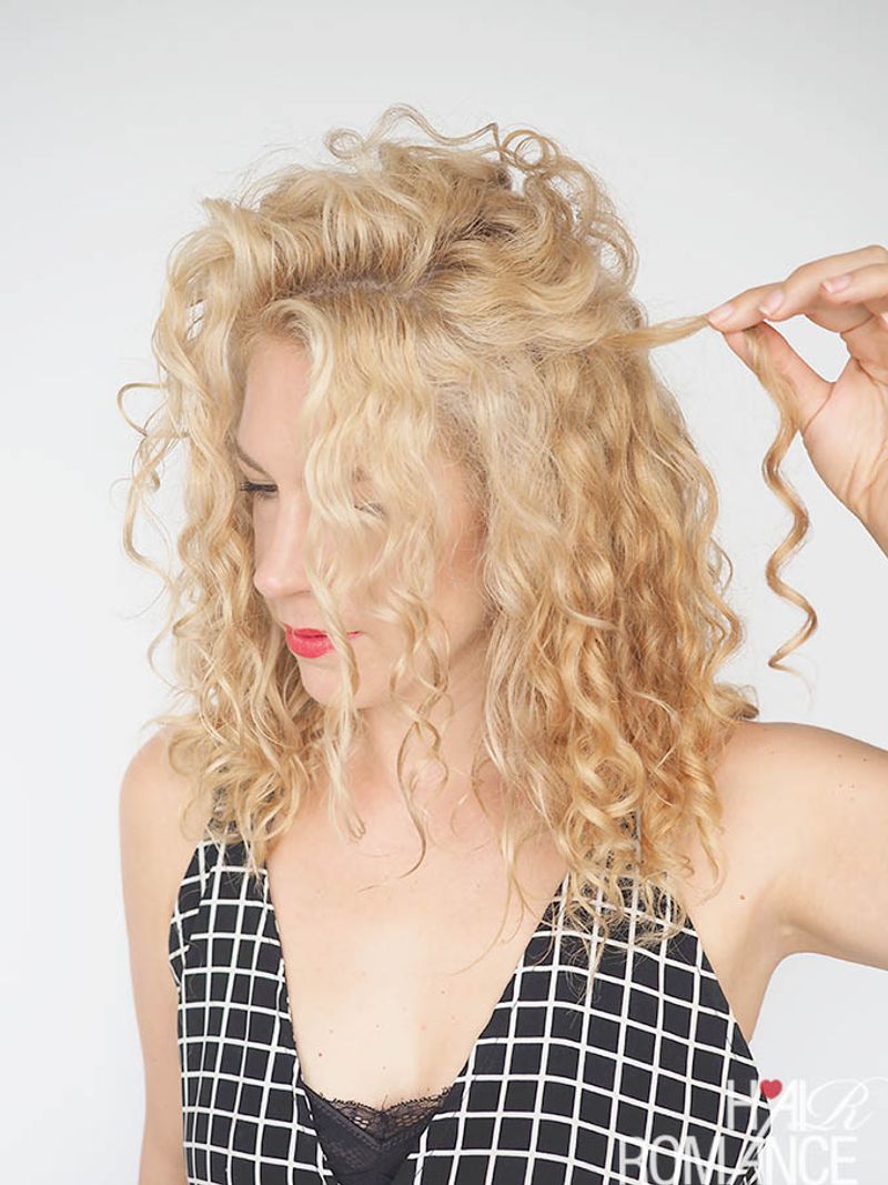 Straight One Day, Curly The Next