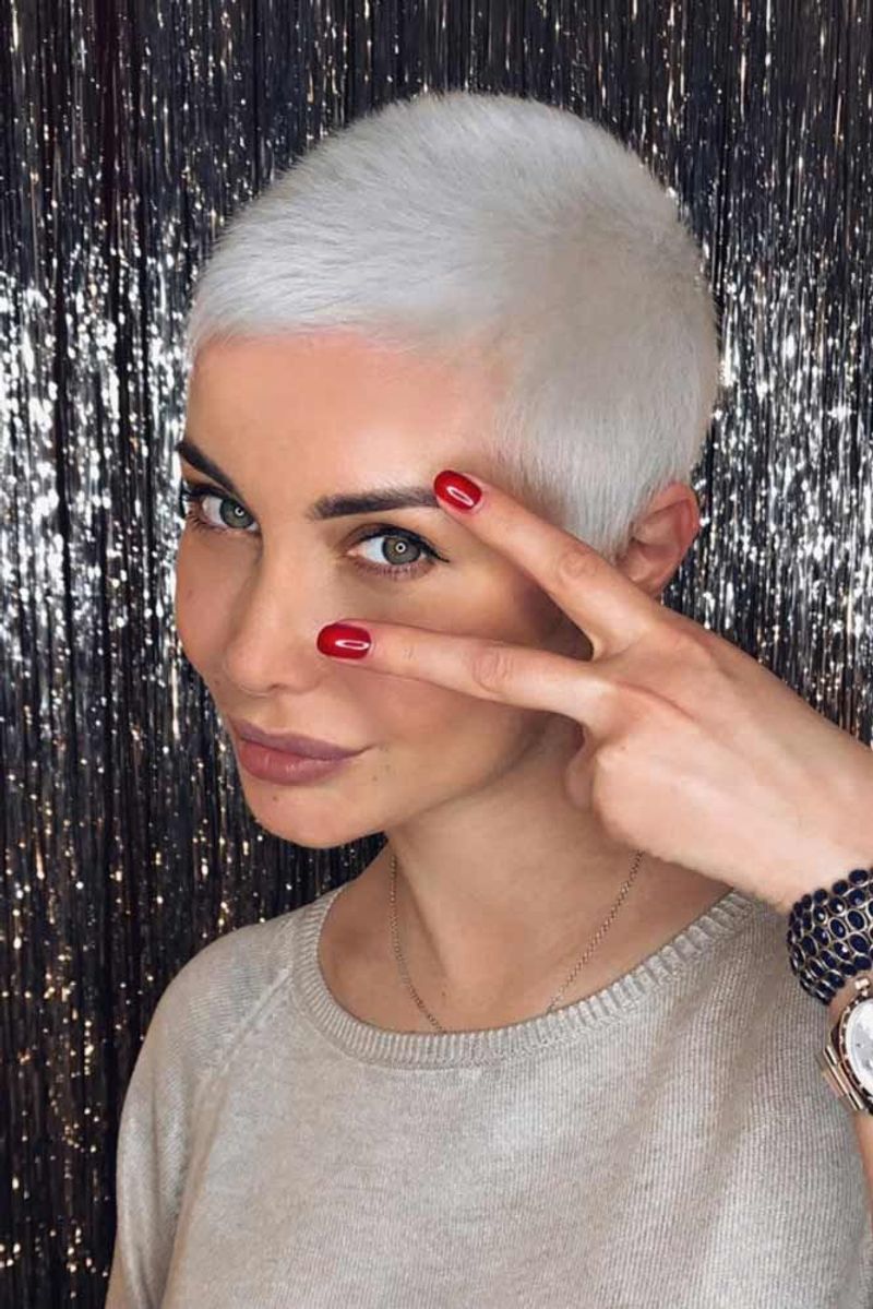 The Silver Buzz Cut