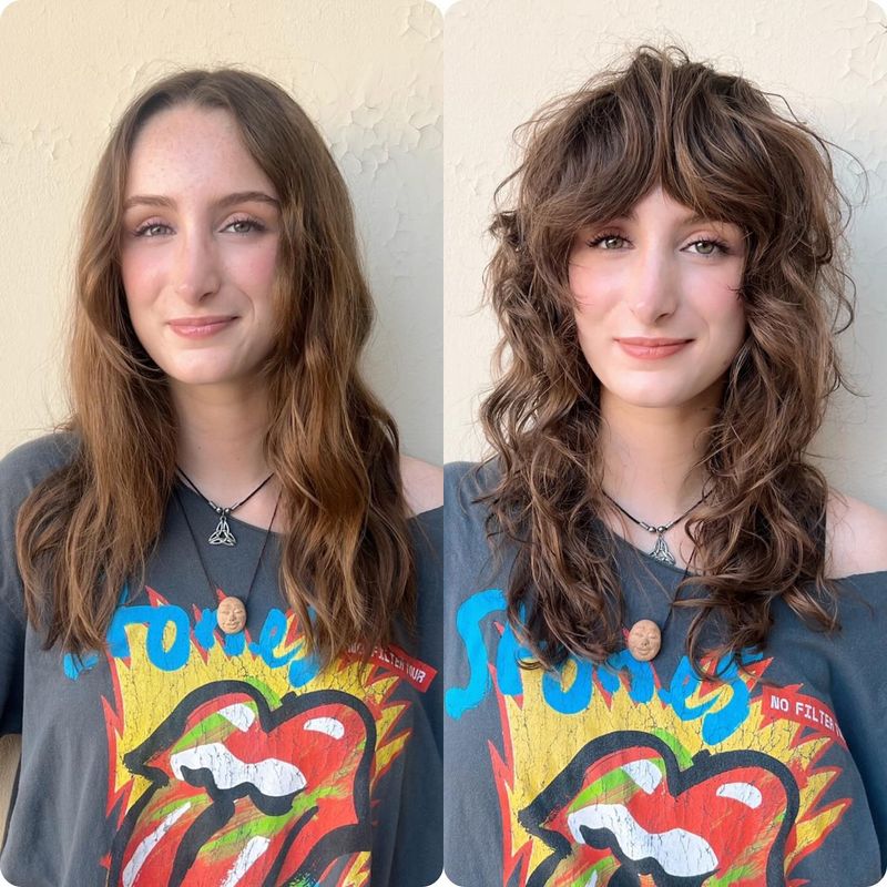 Wavy Razor Cut Ends