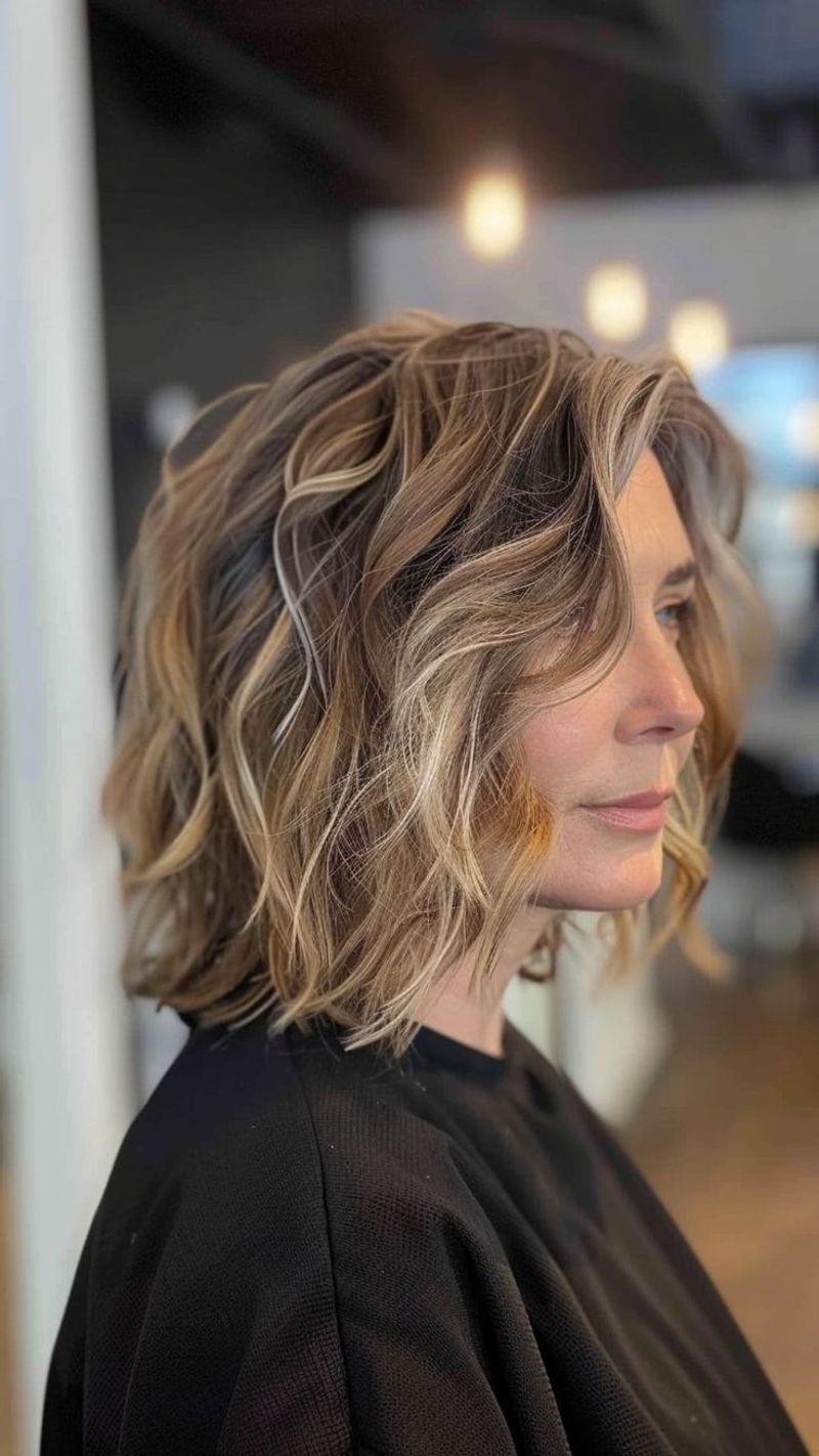 Tousled Beach Wave Lob