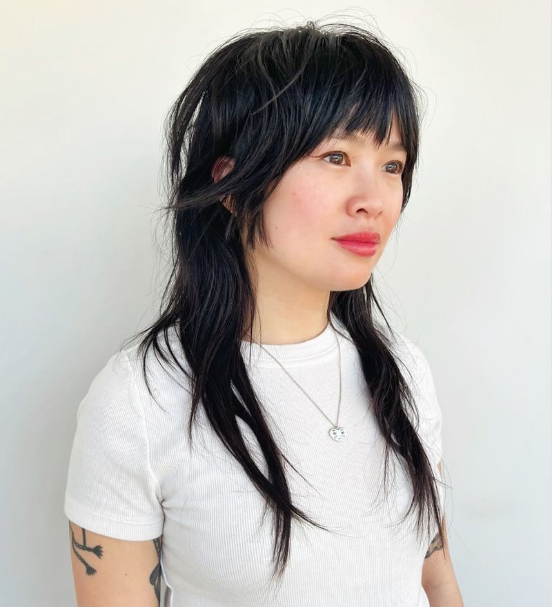 Shaggy Mullet Styles