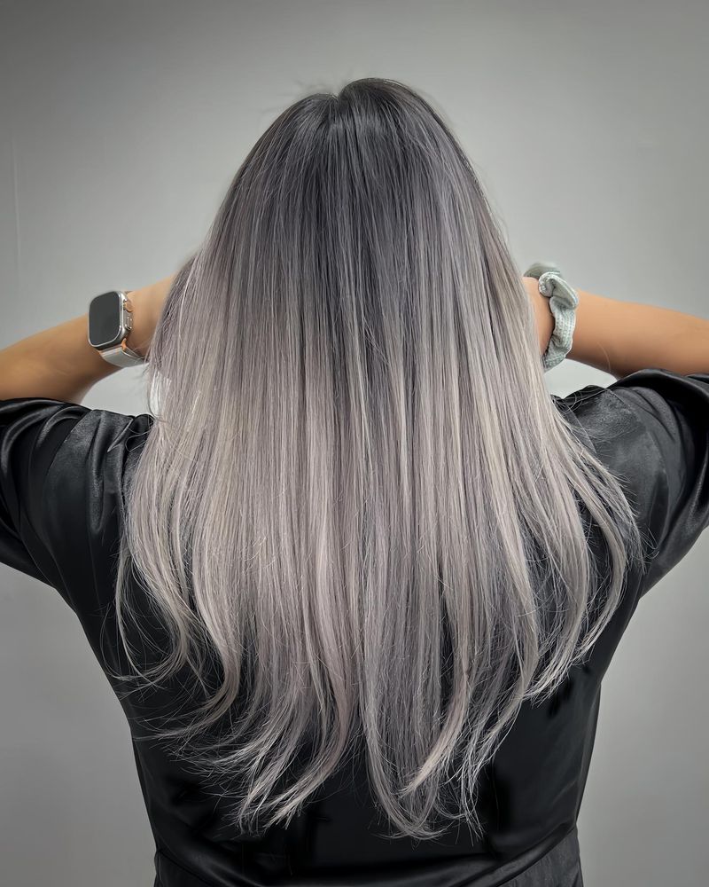 Silver Ombré Glamour