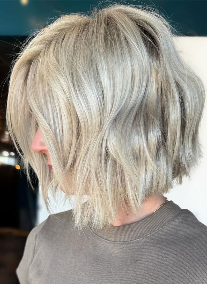 Silver-White Blunt Lob