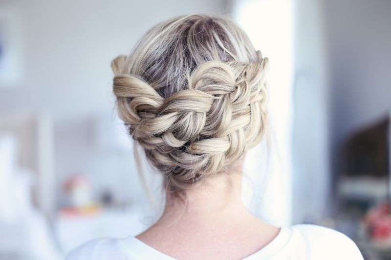 Cap-Ready Braided Crown