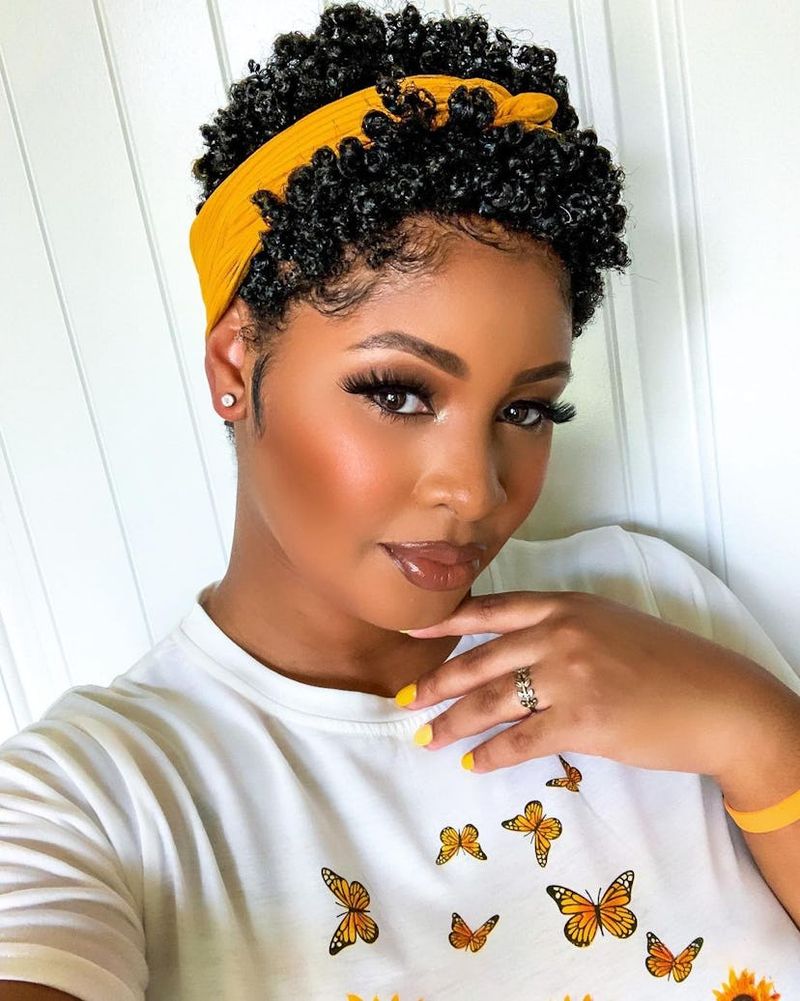 Tapered TWA (Teeny Weeny Afro)