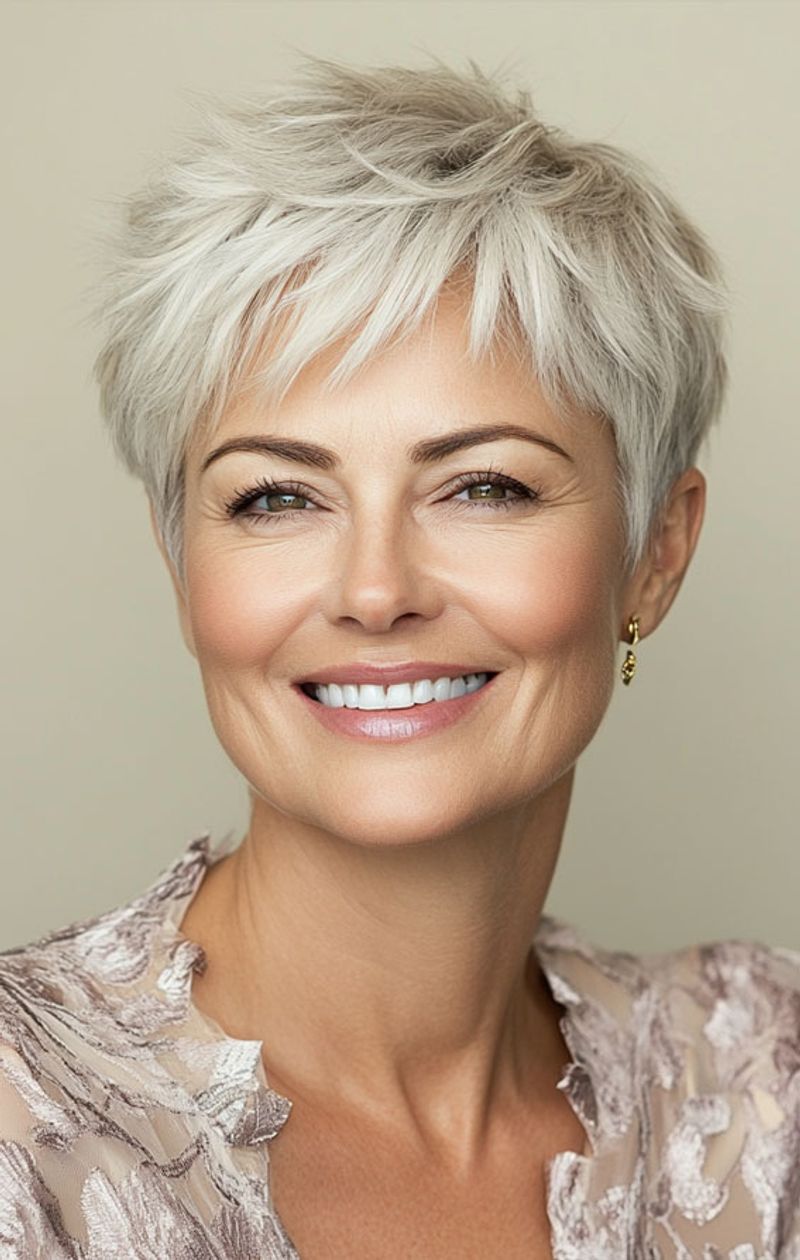 Pixie piumato