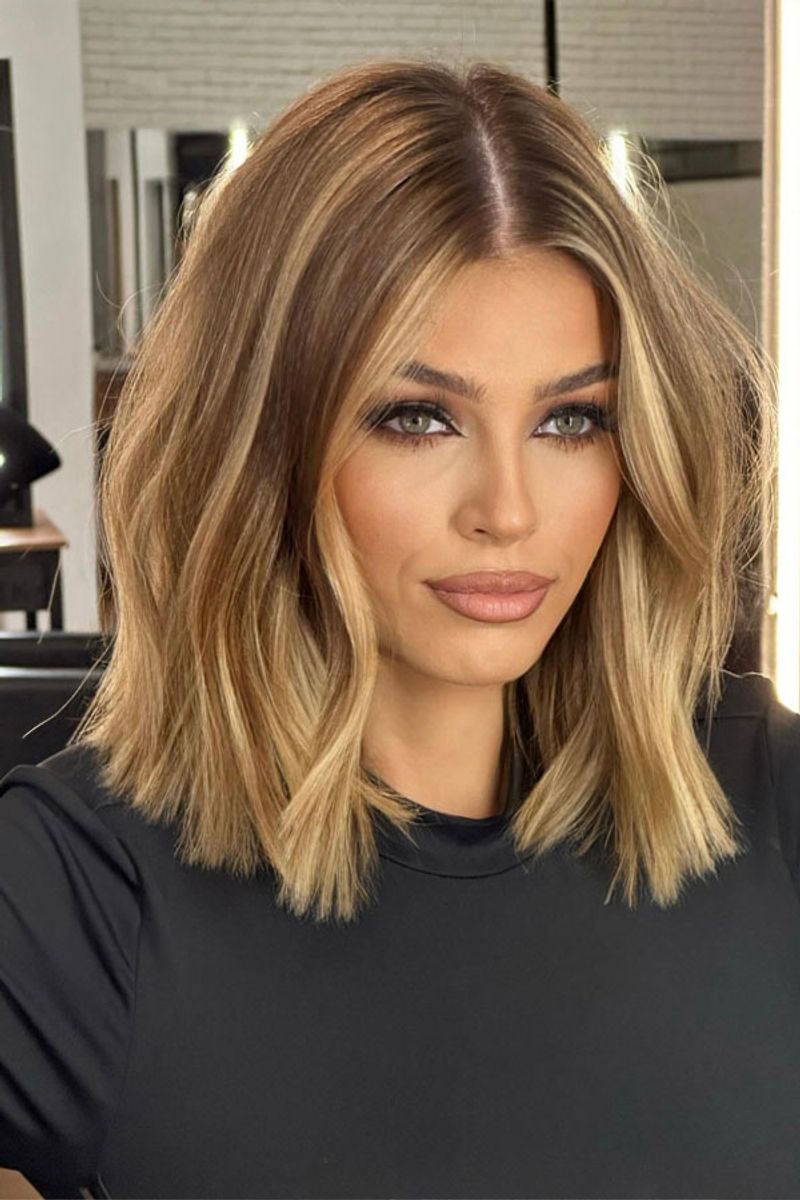 Shoulder-Length Lob: Versatile Favorite