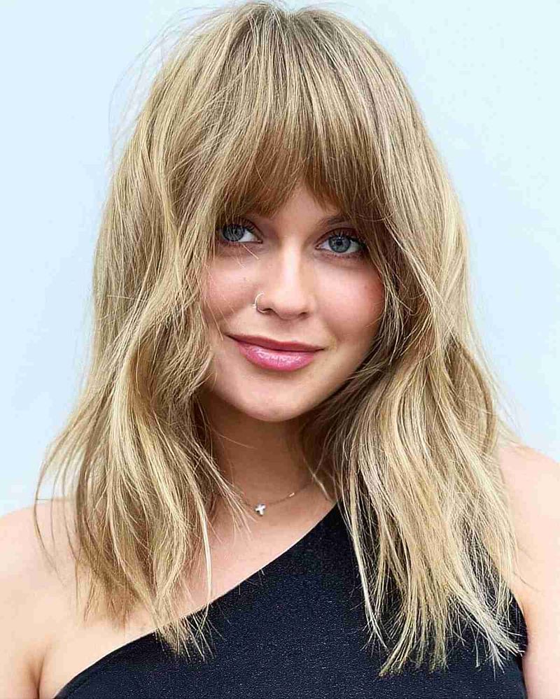 Shaggy Mid-Length Cut