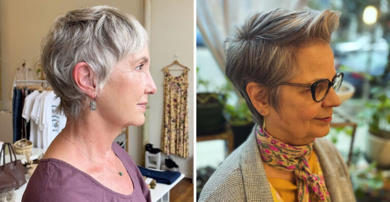 Pixie Shag Perfection: 15 Haircuts For Women Over 60 That Are Always In Fashion