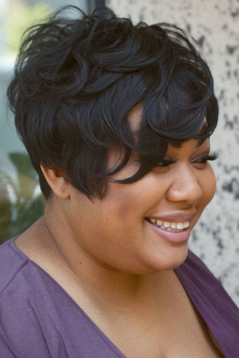 Tapered Nape Pixie