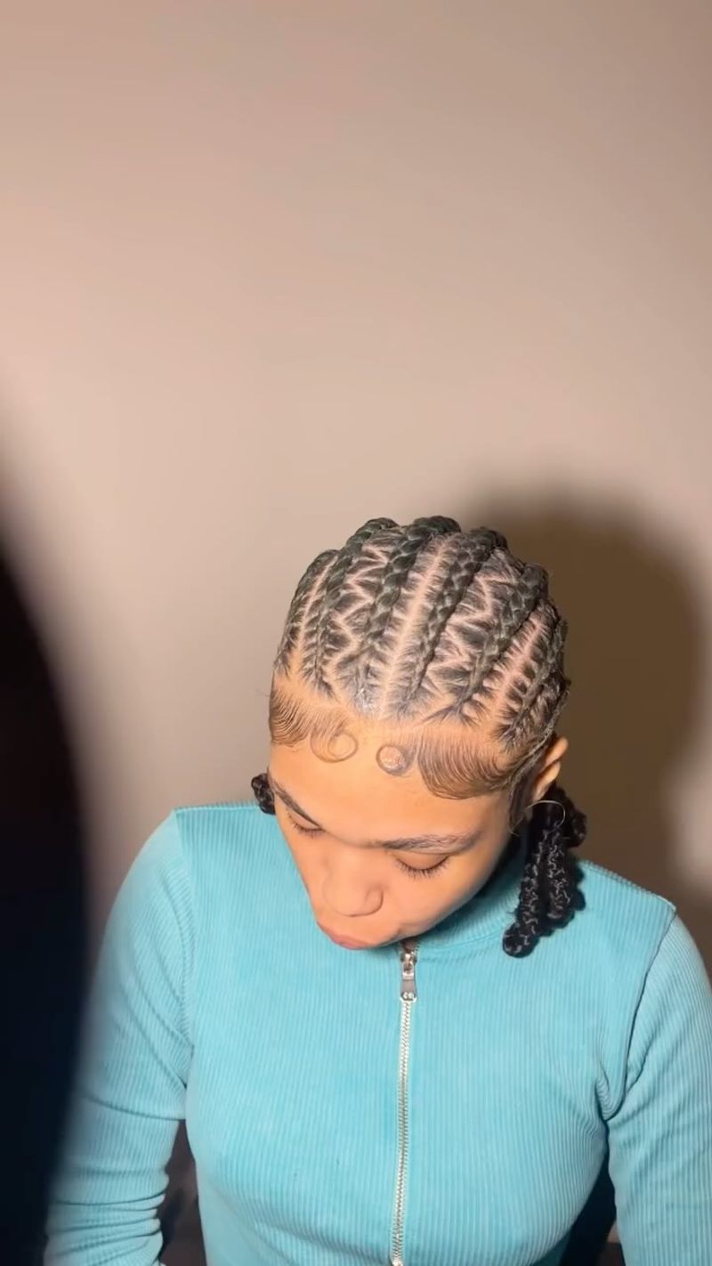 Bold Zigzag Lemonade Braids