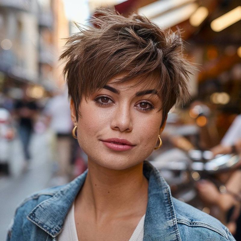 Playful Textured Crop