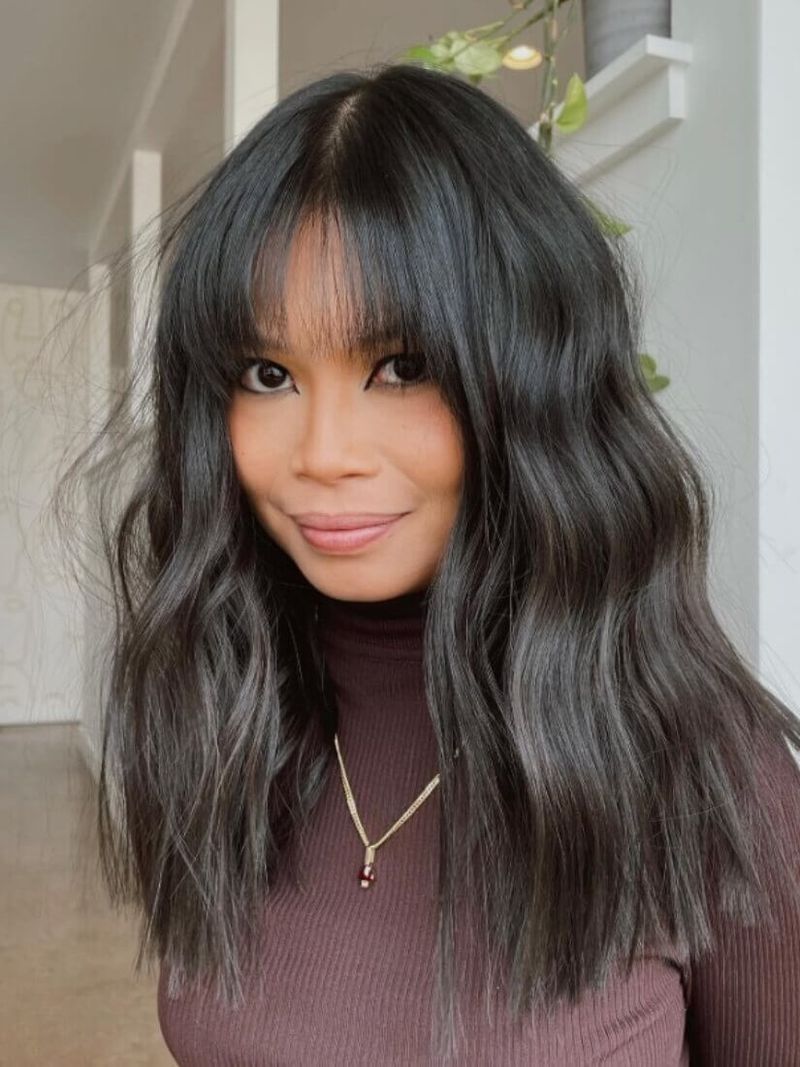Blunt with Wispy Fringe