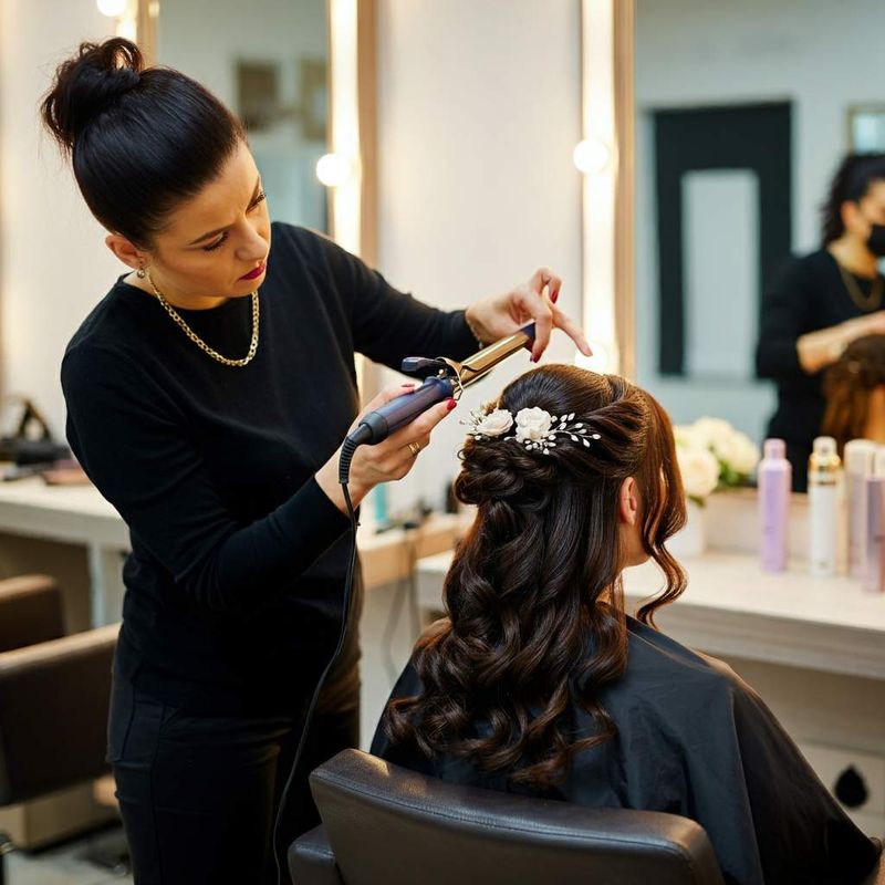 One-Sided Styling Creating Spinal Twists