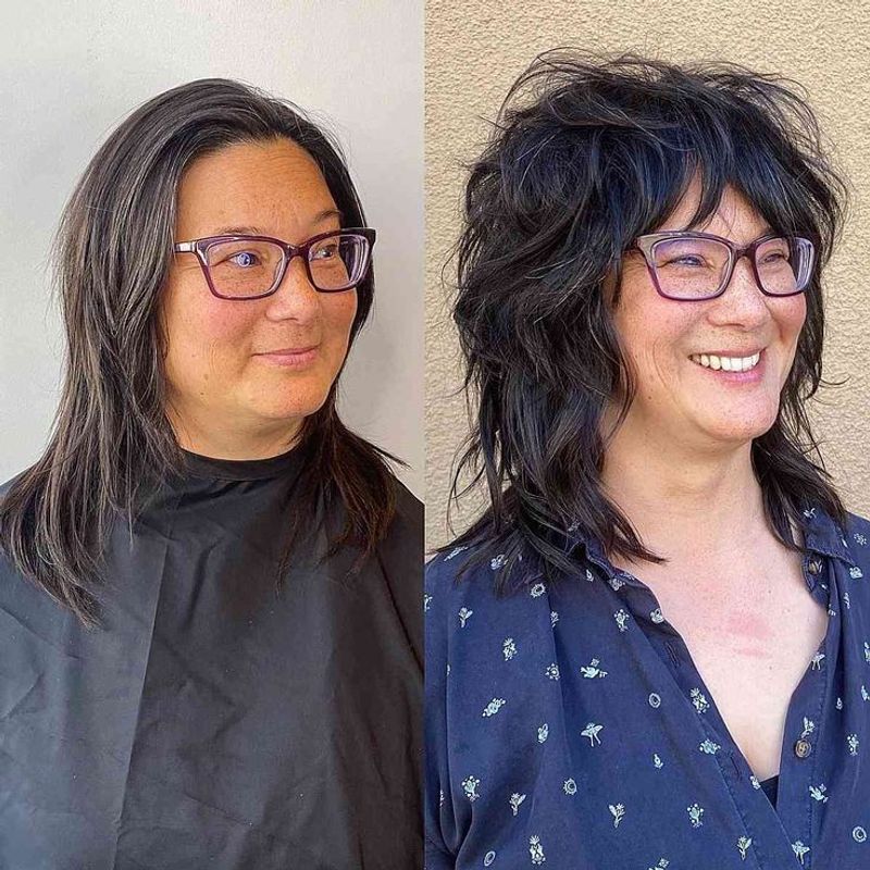 REGRET: Extreme Mullet-Inspired Shag