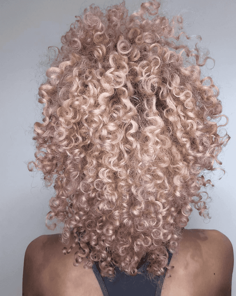 Rose Gold Curls