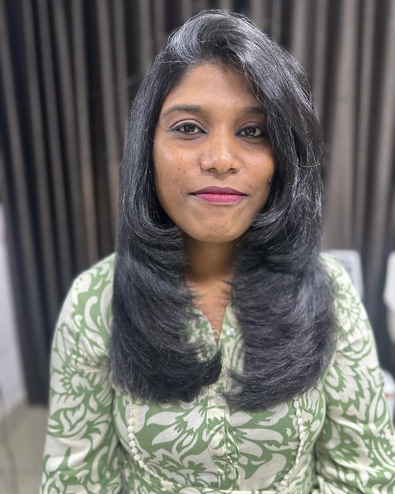Feathered Hair