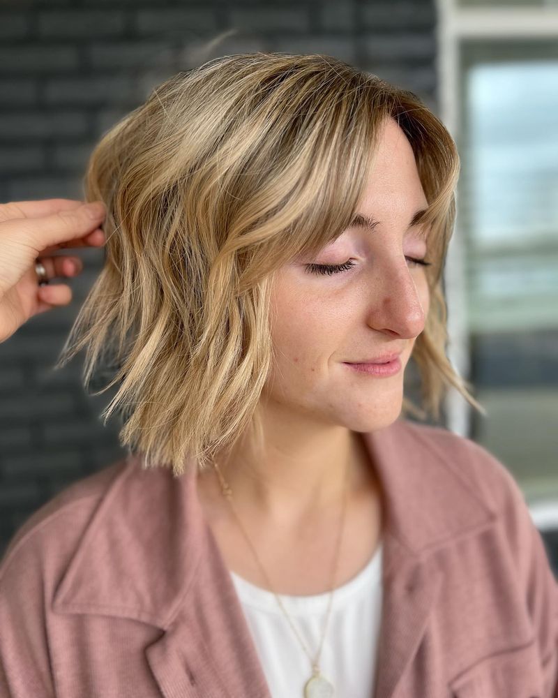 Curtain Bang Bob