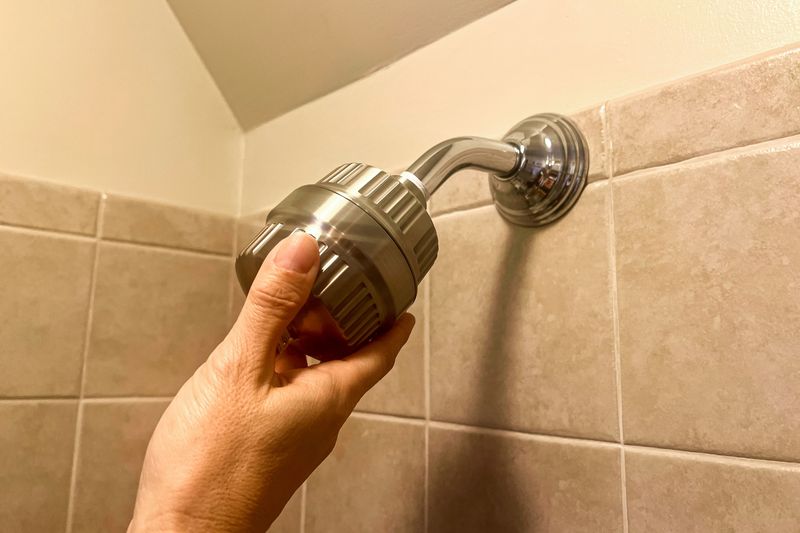 Shower Filter Installation