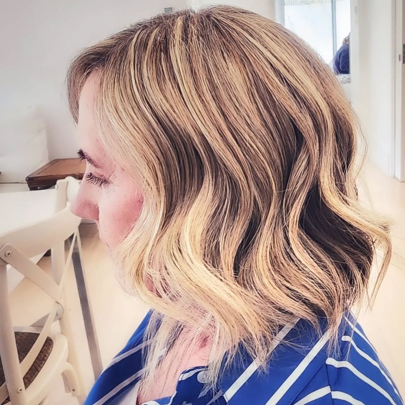 Modern Bob with Soft Waves