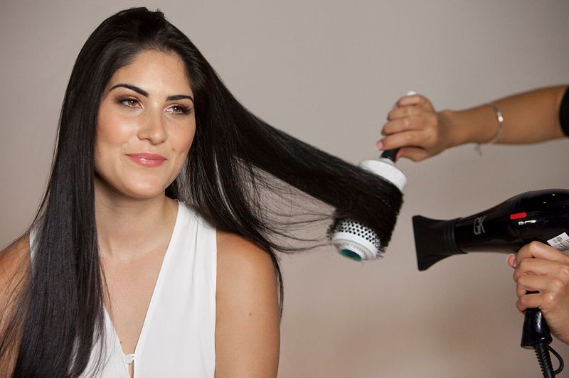 Blow Dry With a Round Brush