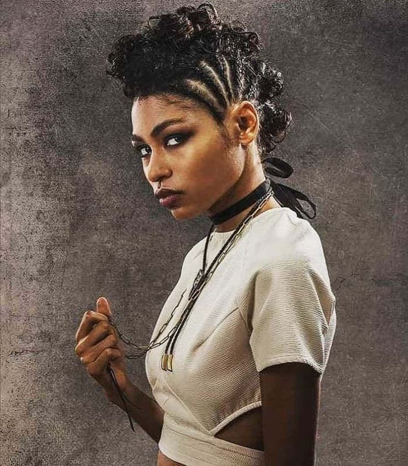 Edgy Mohawk Braid
