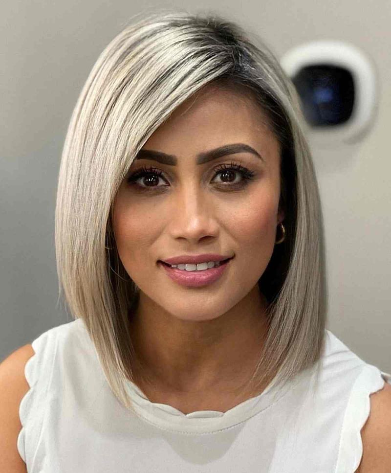 Sleek Side-Part