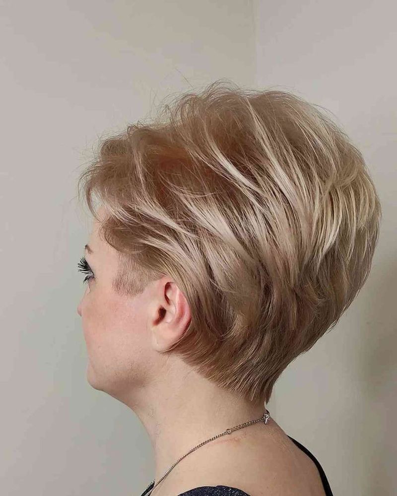 Undercut Bob with Volume Top
