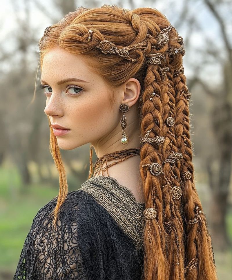 Celtic Knotwork Updo