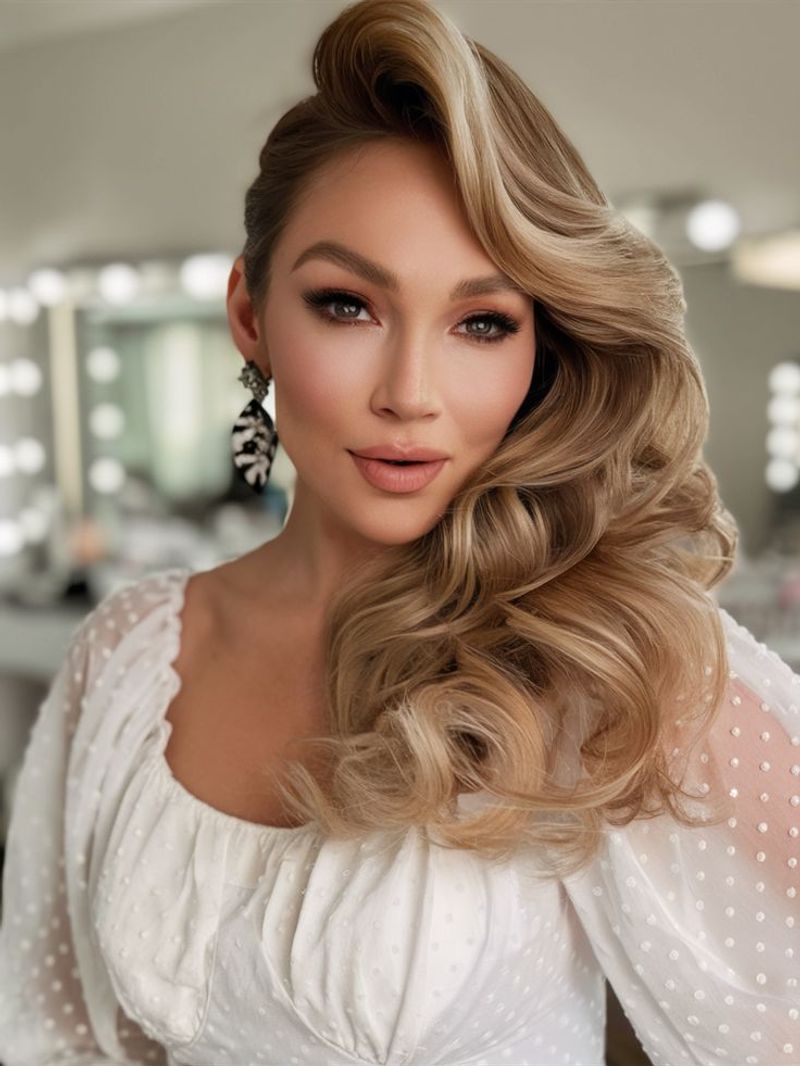 Voluminous Beach Waves with Deep Side Part