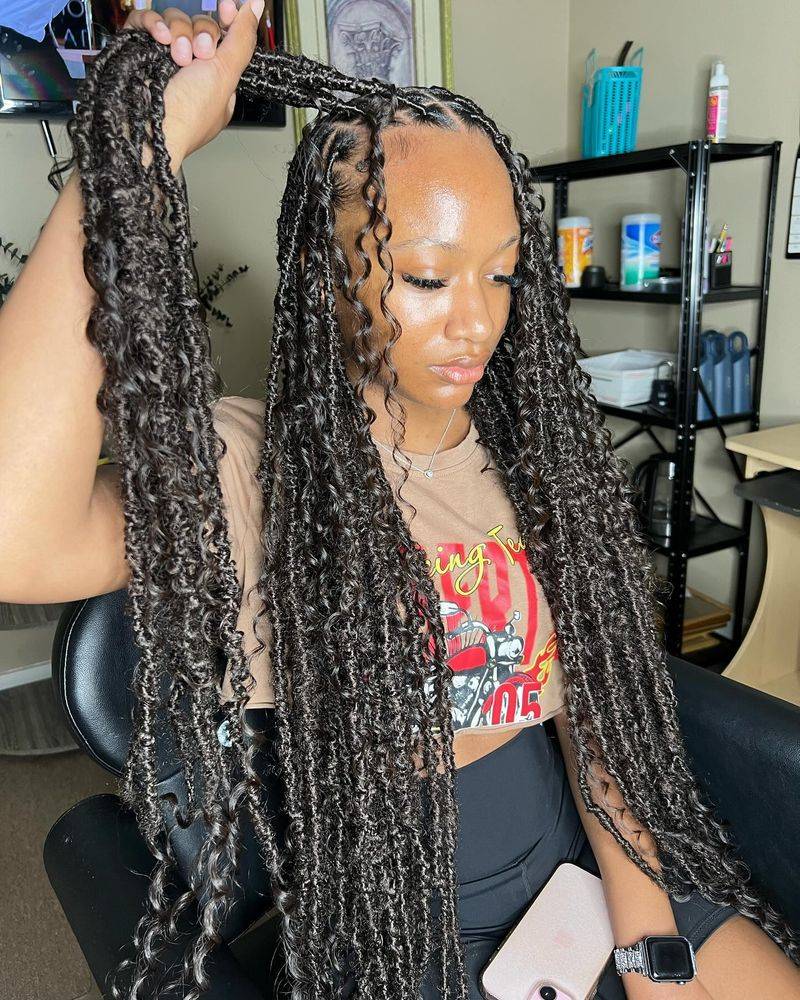 Statement Goddess Locs