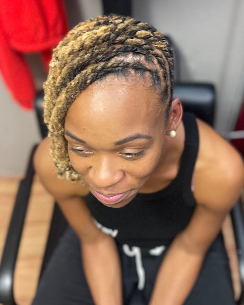 Side-Swept Twisted Updo