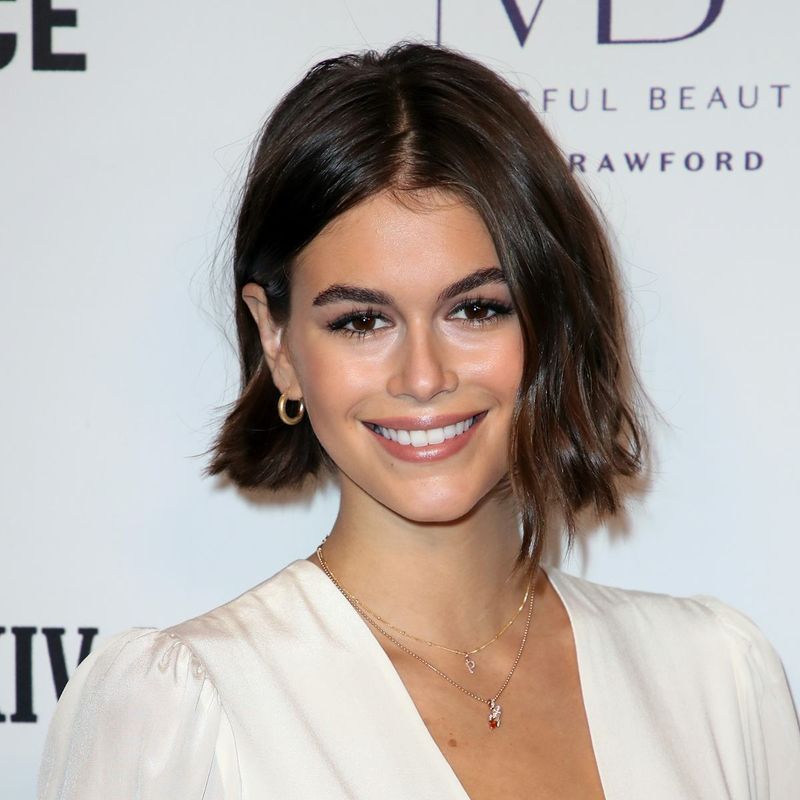 Kaia Gerber's French Girl Bob
