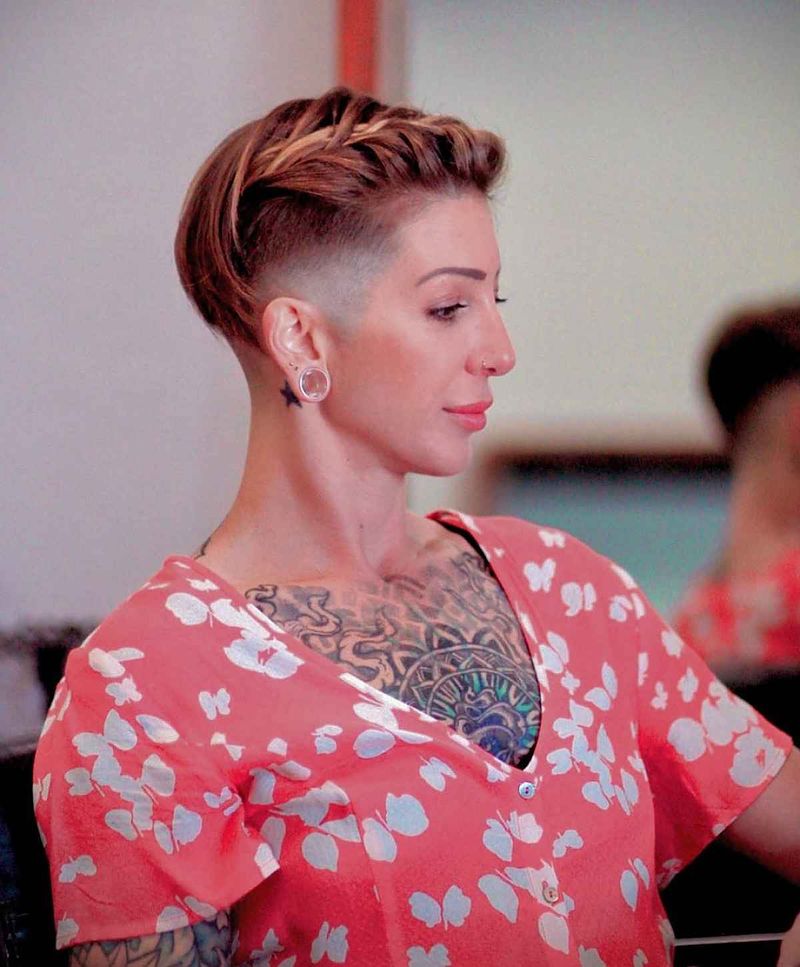 Swept-Back Undercut