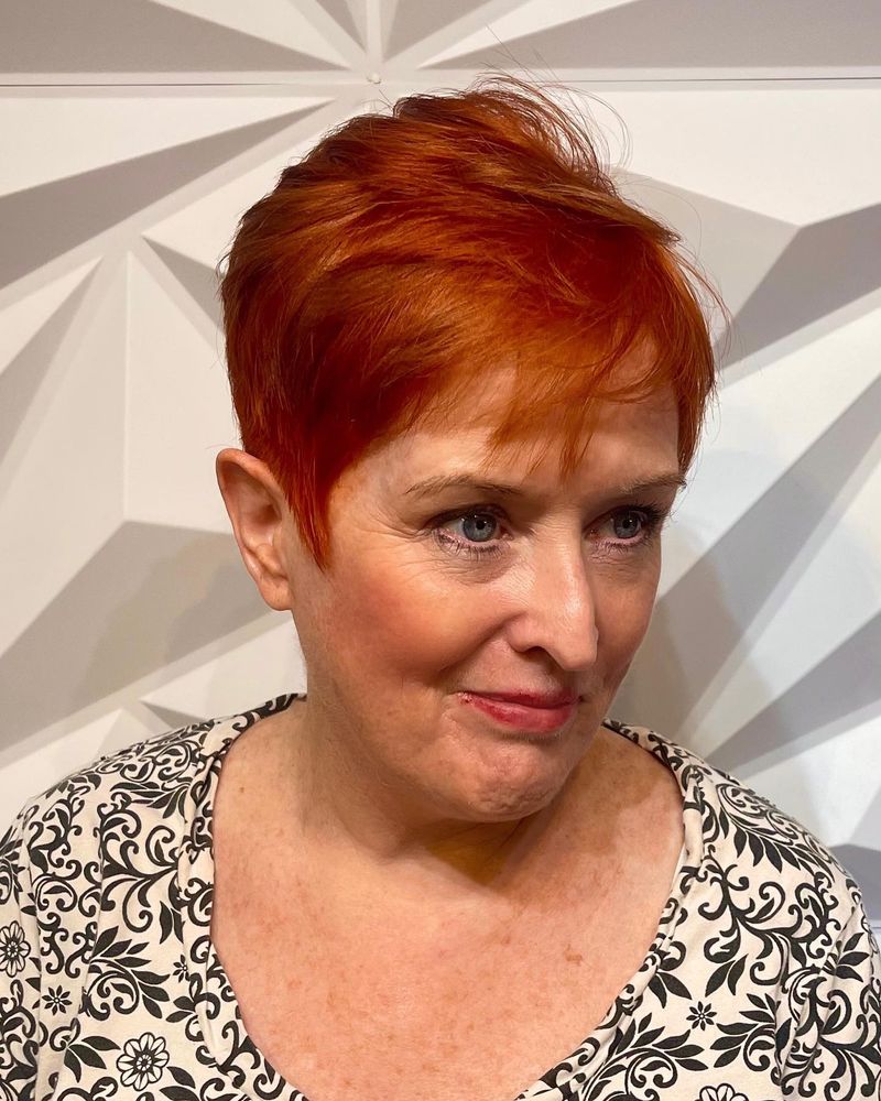 Textured Pixie with Volume on Top