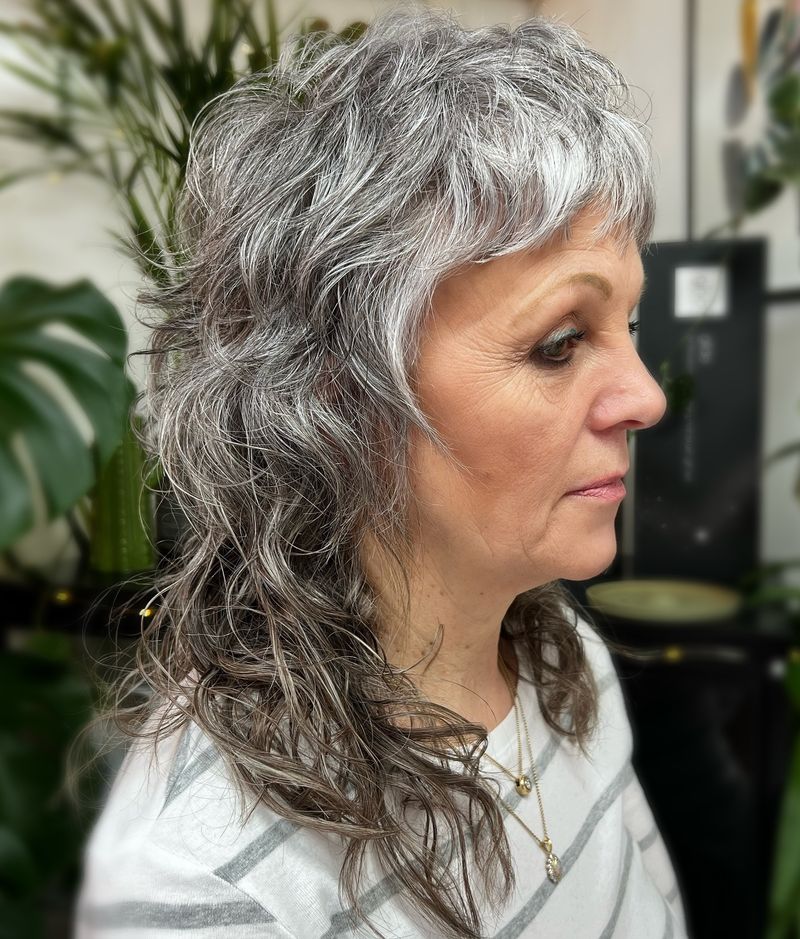 Moderne Mullet Shag