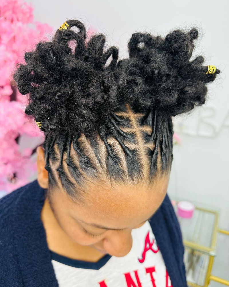 Chic Double Bun