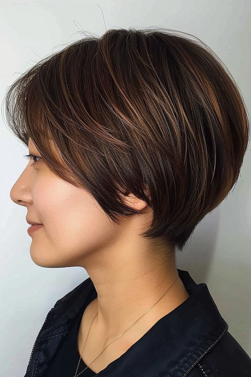 Corte de cuña texturizado