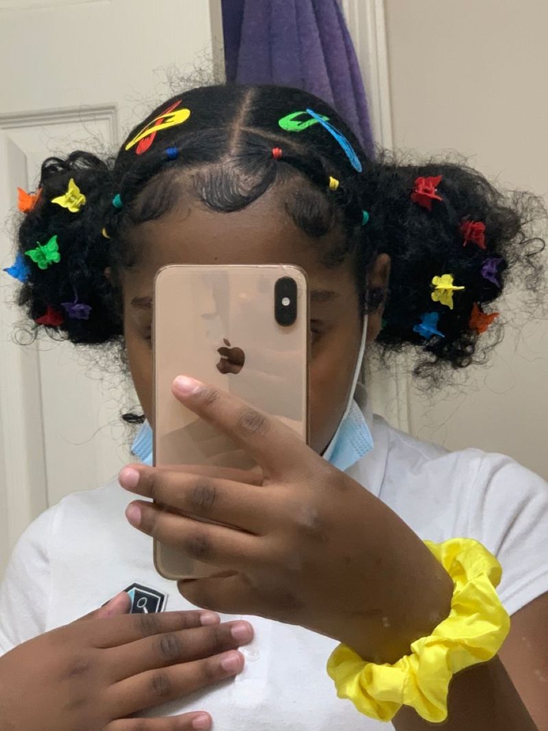 Hair Bobbles with Barrettes